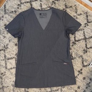FIGS ‘Casma’ scrub top in graphite